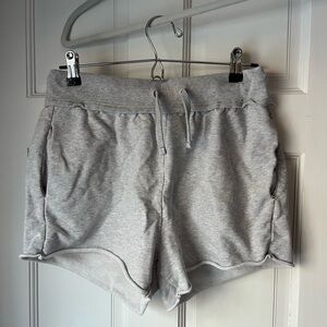 Women's Grey Casual Shorts